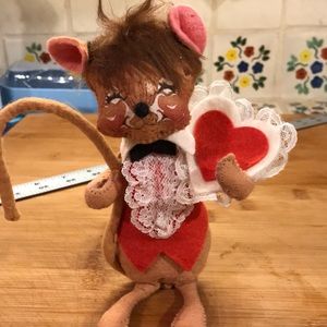 Valentine Mouse by Annalee c. 1993